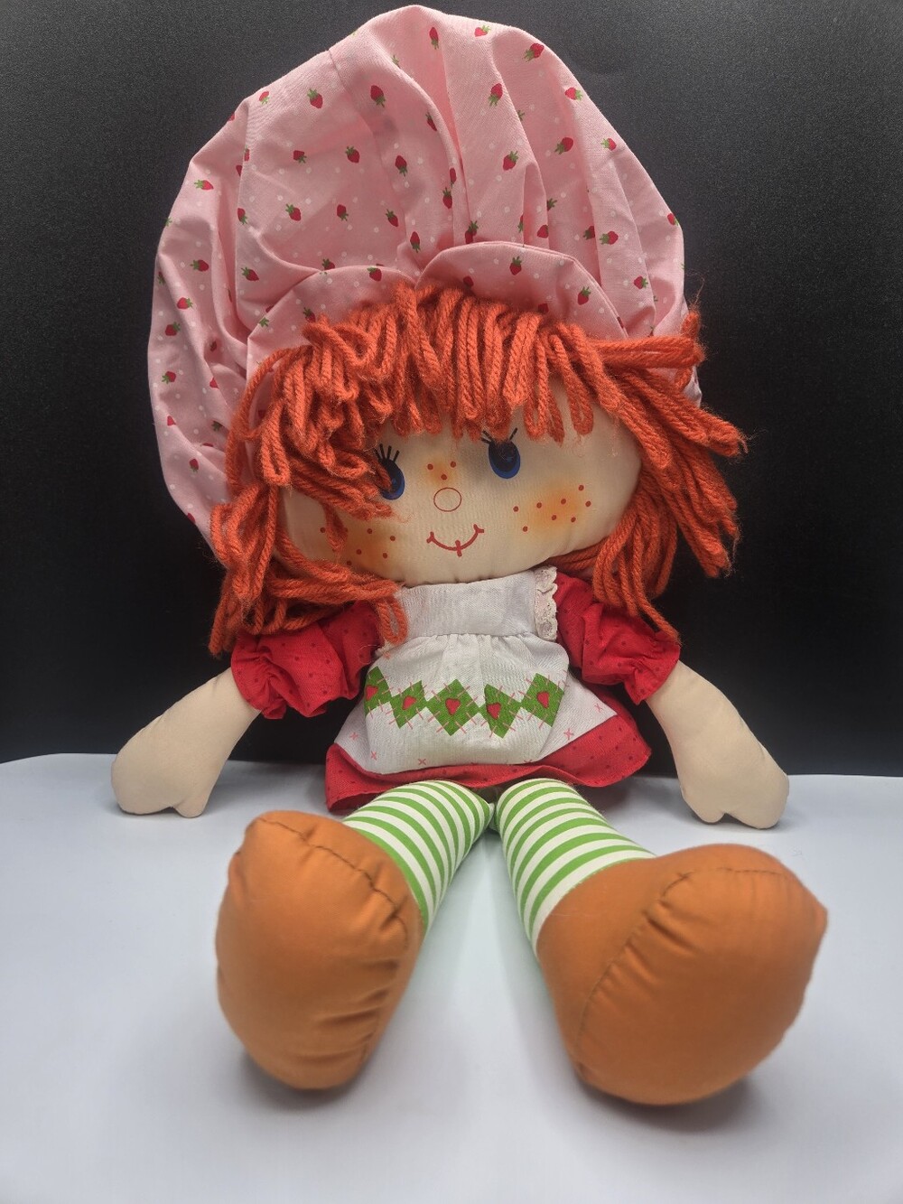 Vintage 1980 Strawberry Shortcake Plush Doll by Kenner 